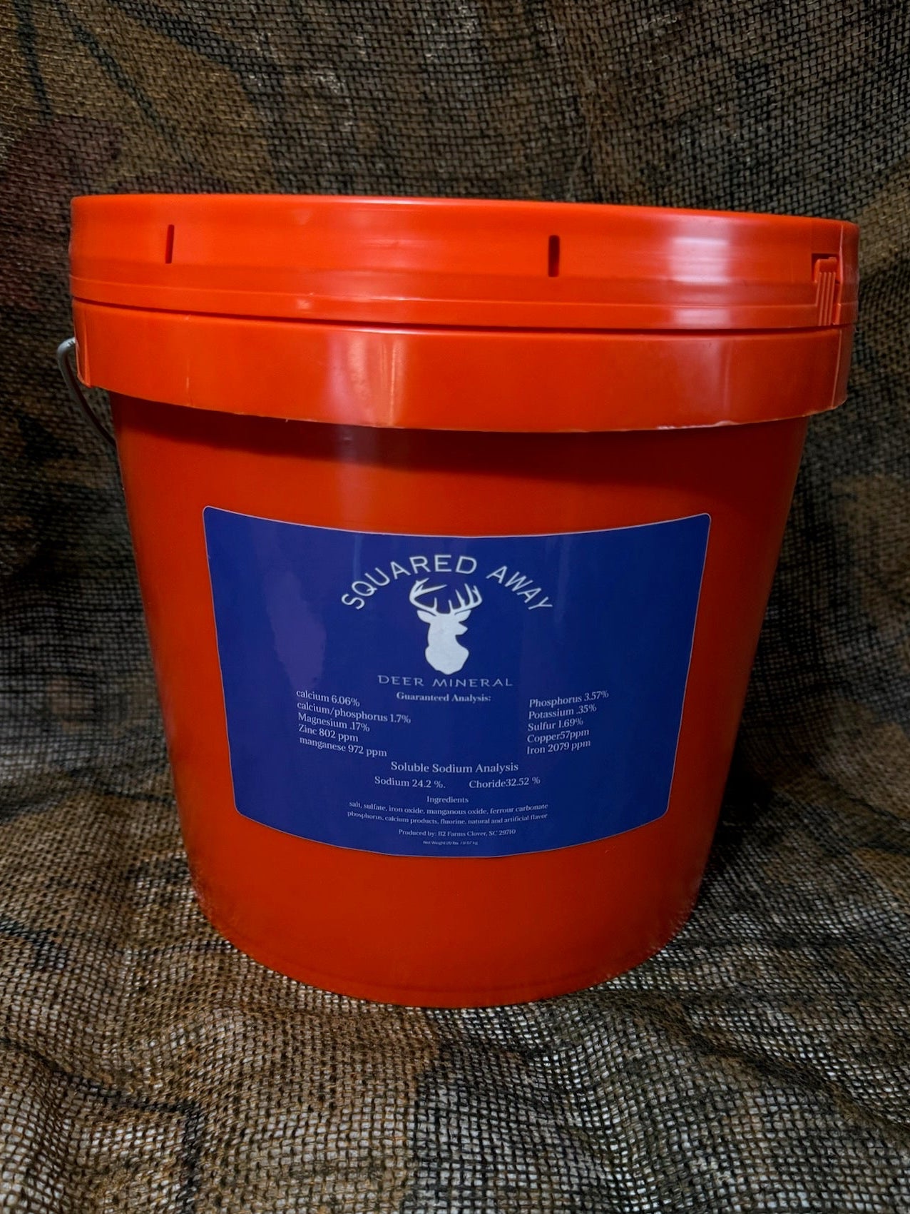 Squared Away Deer Mineral 20lb